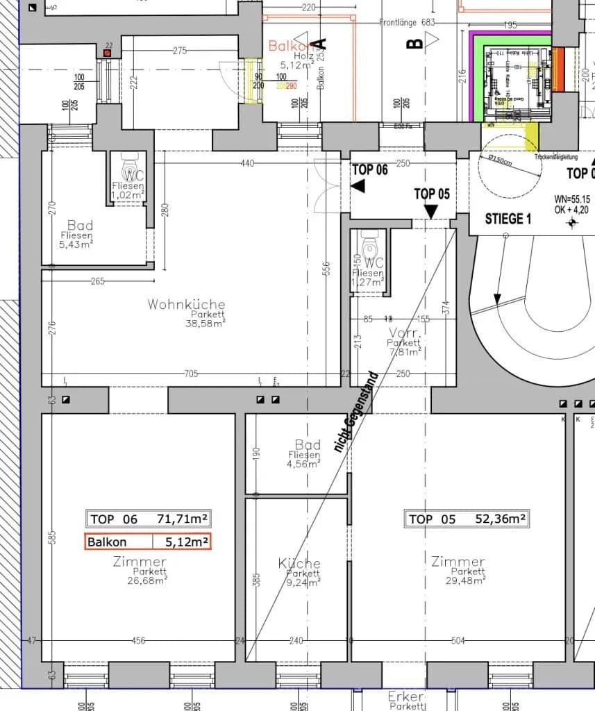 2-Zimmer-Wohnung kaufen in Wien – 52,83 m², € 211.320 – Bild 11 von 11