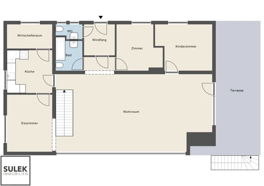 8-Zimmer-Haus mieten in Wien – 300 m², € 3.990 – Bild 51 von 52