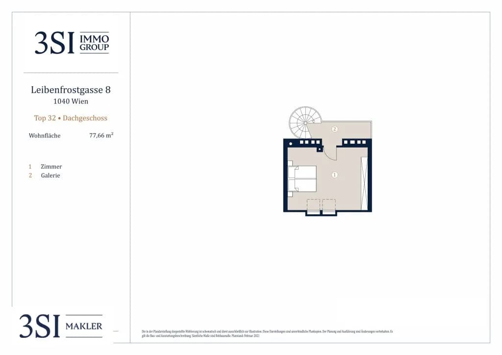 2-Zimmer-Wohnung kaufen in Wien – 77,66 m², € 519.000 – Bild 26 von 26