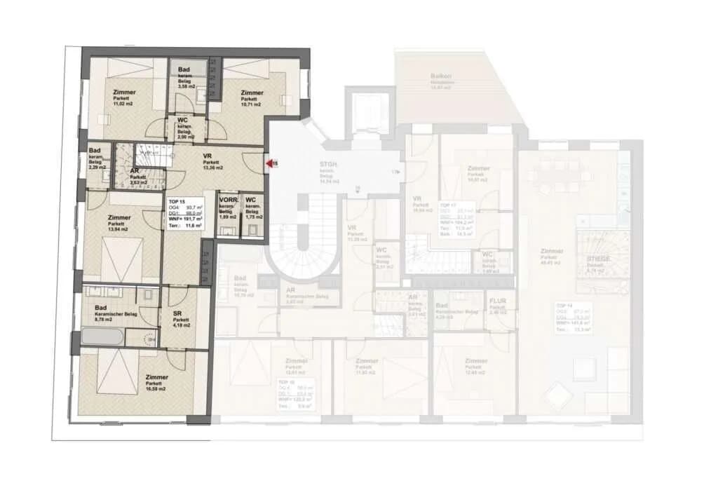 5-Zimmer-Wohnung kaufen in Wien – 192 m², € 1.499.000 – Bild 57 von 58