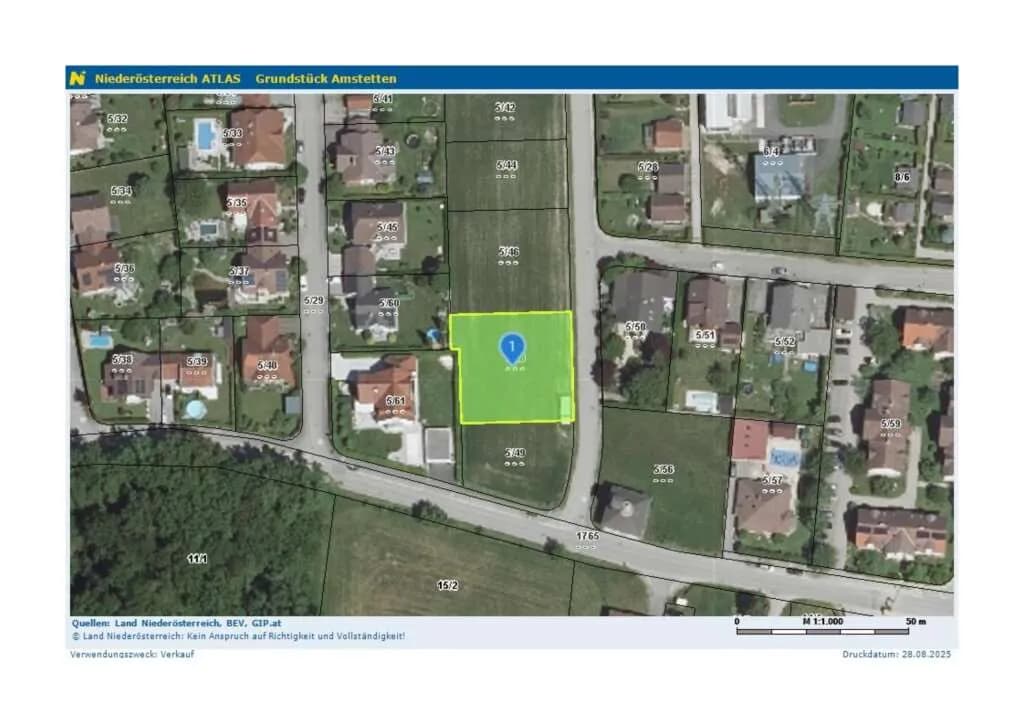 Grundstück kaufen in Amstetten – 1 051 m², € 224.000 – Bild 7 von 8