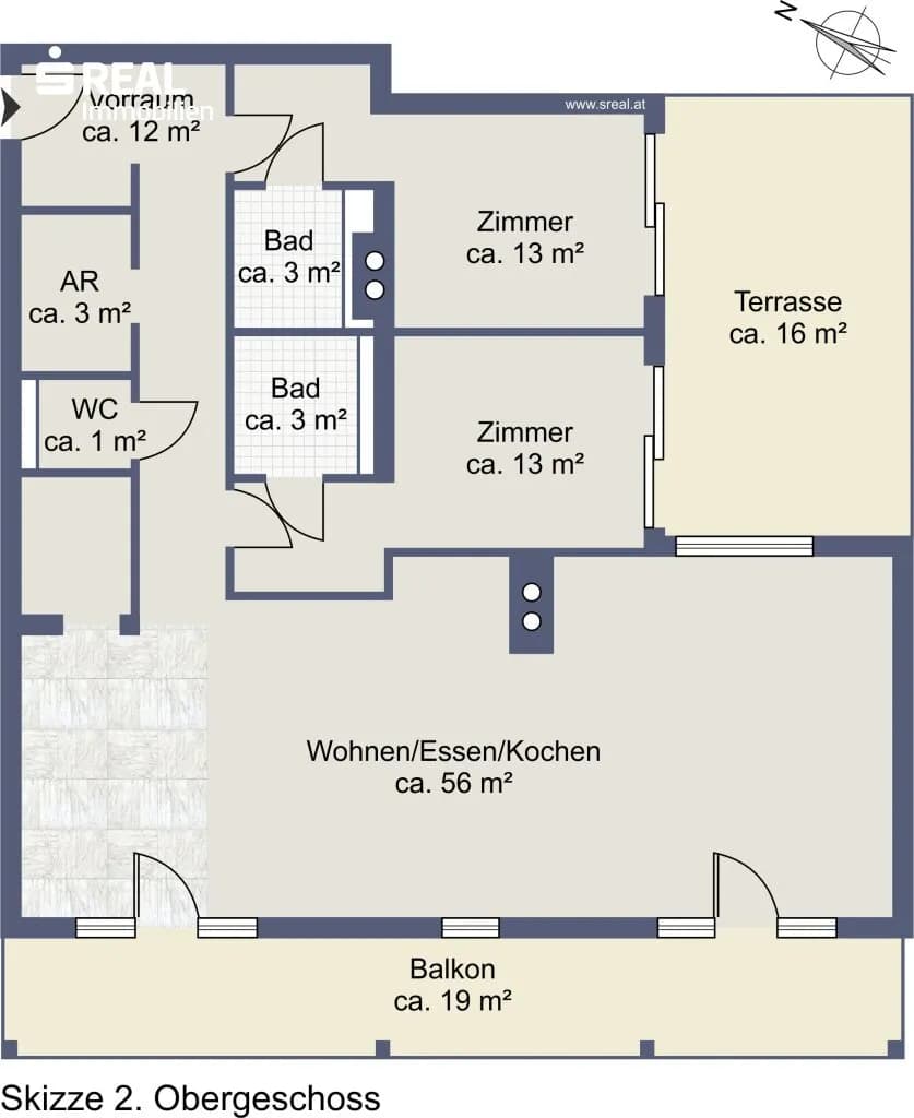3-Zimmer-Wohnung kaufen in Zell am See – 87,88 m², € 548.000 – Bild 11 von 12