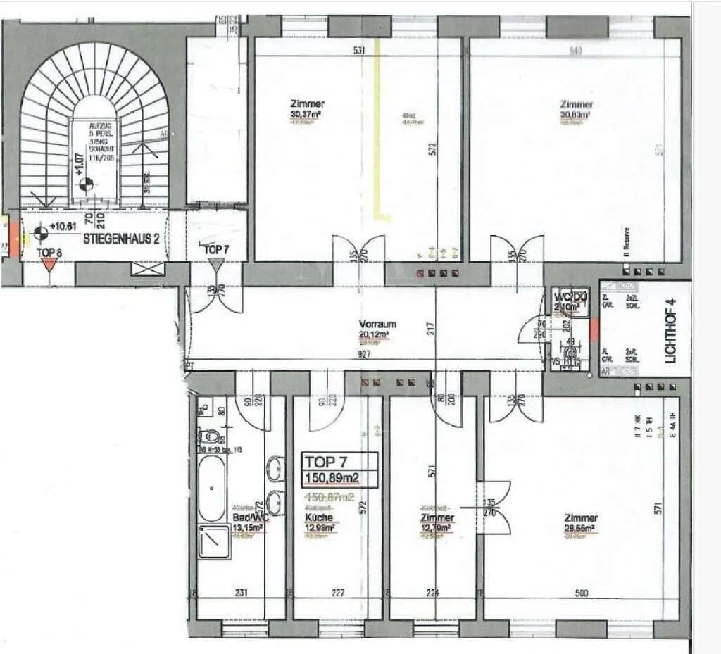 4-Zimmer-Wohnung kaufen in Wien – 151 m², € 680.000 – Bild 11 von 11
