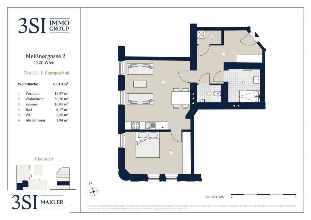 2-Zimmer-Wohnung kaufen in Wien – 65,18 m², € 369.000 – Bild 18 von 18