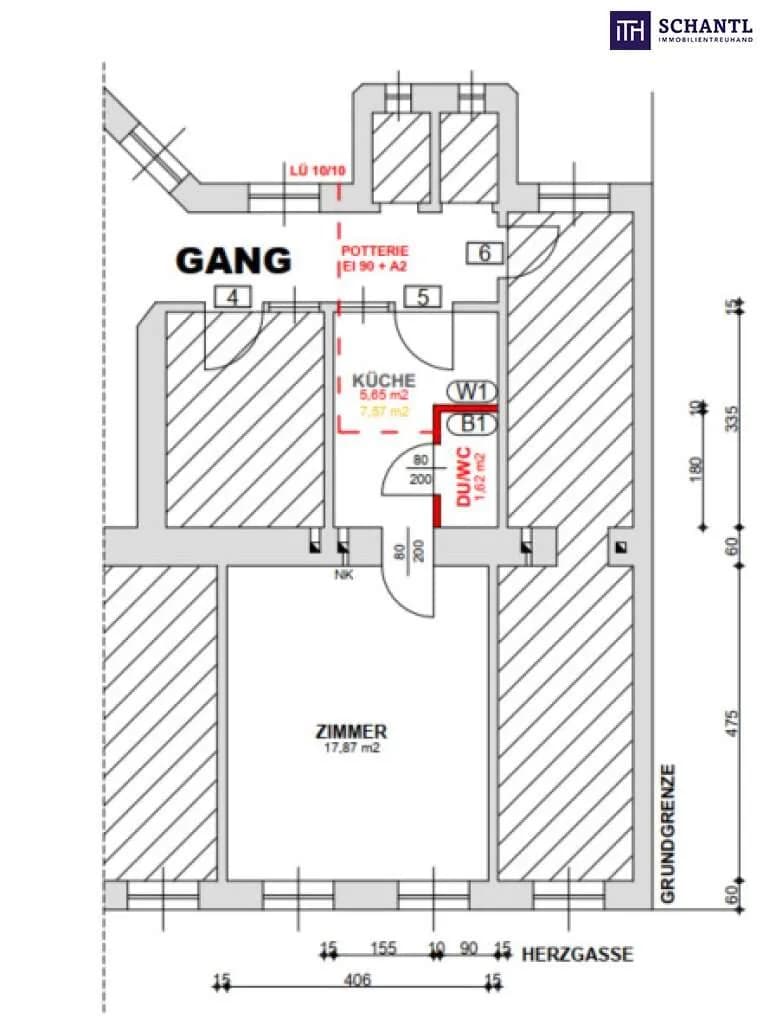 1-Zimmer-Wohnung kaufen in Wien – 26,4 m², € 84.480 – Bild 10 von 10