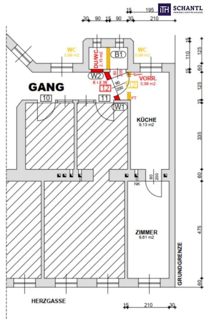 1-Zimmer-Wohnung kaufen in Wien – 20,7 m², € 72.450 – Bild 9 von 9