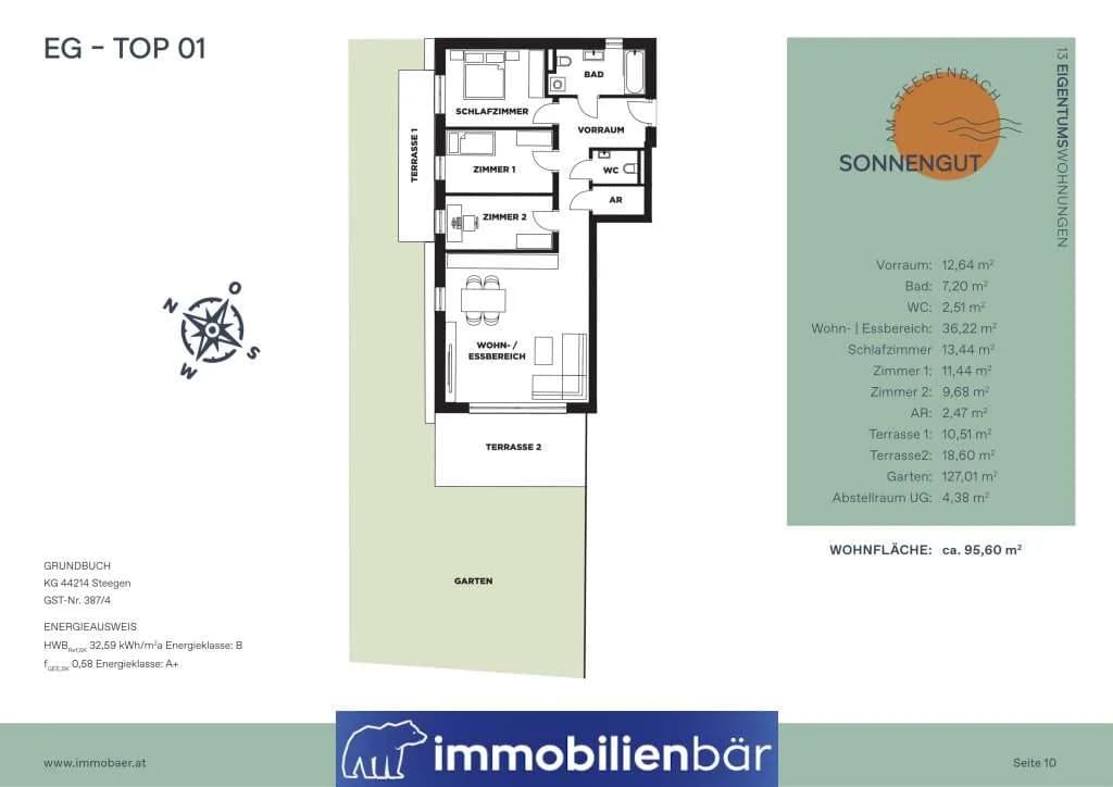 4-Zimmer-Wohnung kaufen in Grieskirchen – 95,6 m², € 370.000 – Bild 10 von 10