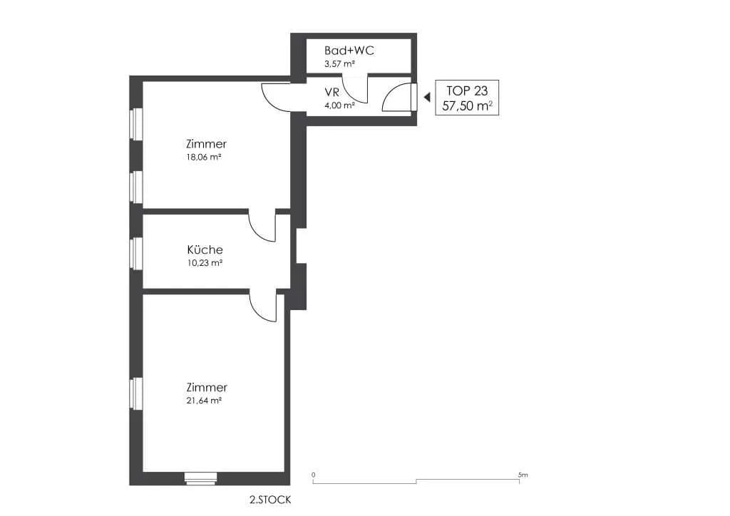 3-Zimmer-Wohnung kaufen in Wien – 57,51 m², € 199.000 – Bild 9 von 9