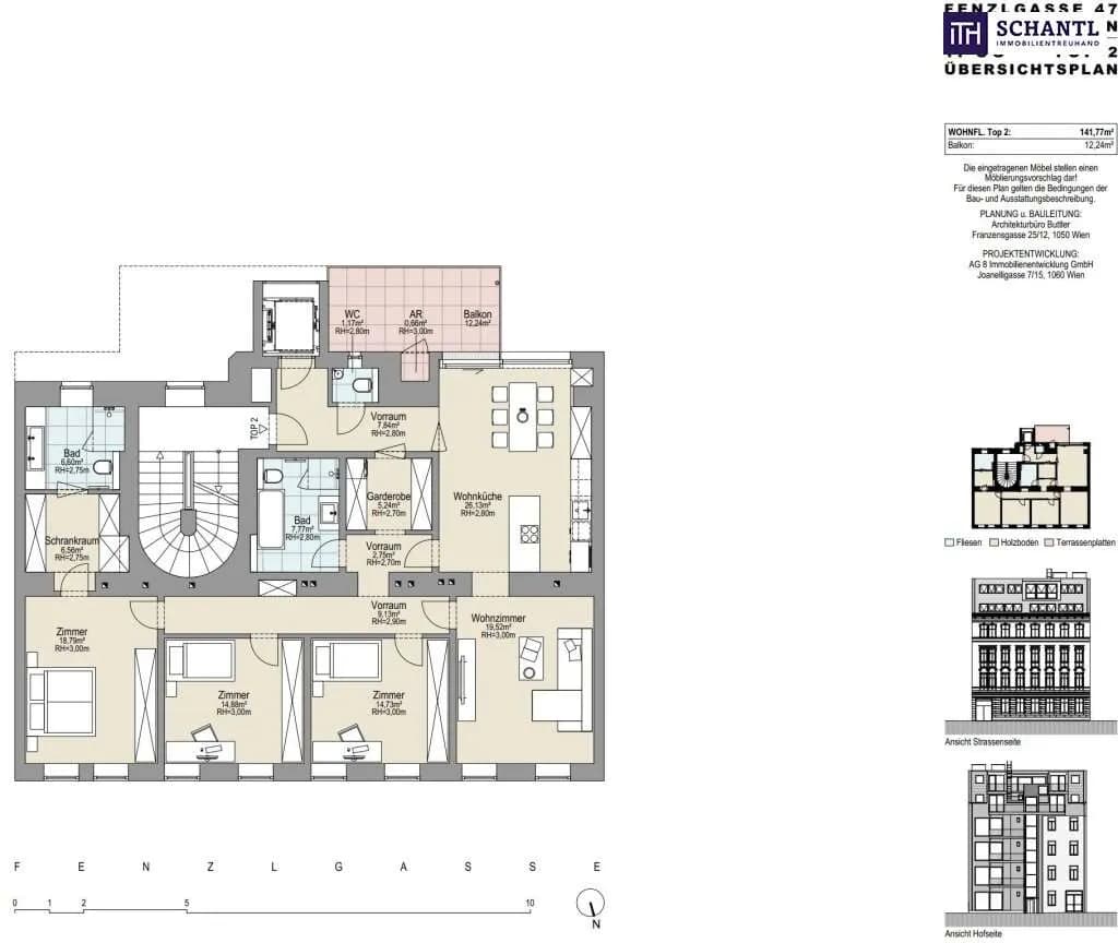 4-Zimmer-Wohnung kaufen in Wien – 141,77 m², € 949.000 – Bild 34 von 35