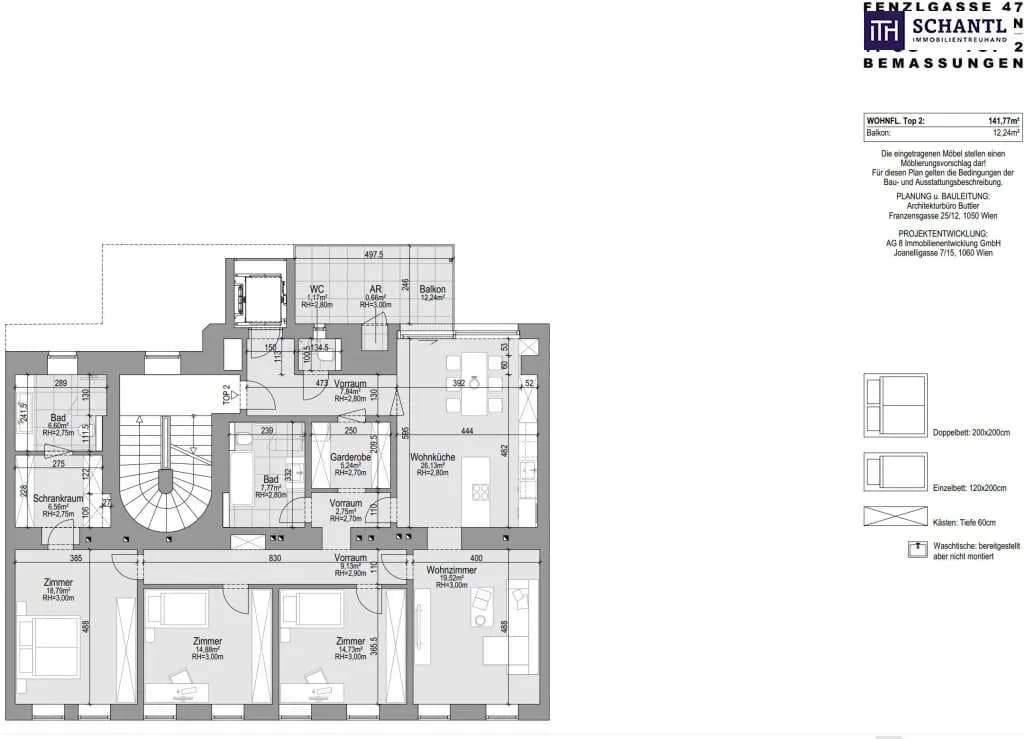 4-Zimmer-Wohnung kaufen in Wien – 141,77 m², € 949.000 – Bild 35 von 35