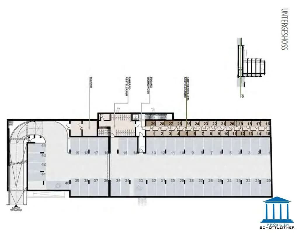 2-Zimmer-Wohnung mieten in Wiener Neustadt – 57,85 m², € 785 – Bild 29 von 31