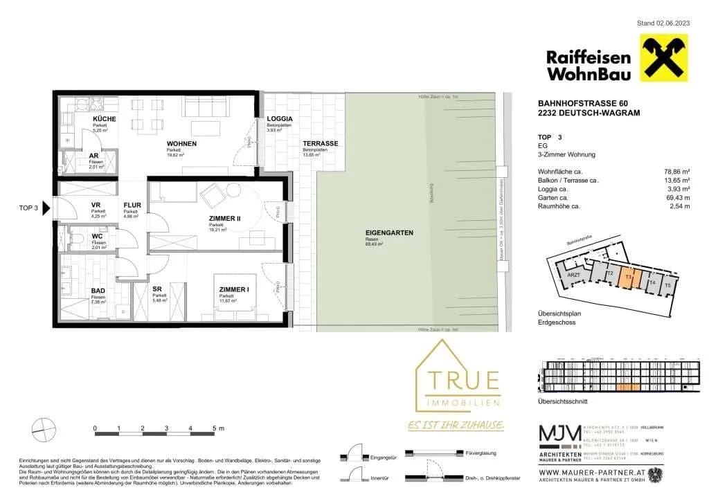 3-Zimmer-Wohnung kaufen in Gänserndorf – 78,86 m², € 399.000 – Bild 29 von 29