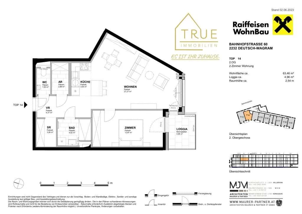 2-Zimmer-Wohnung kaufen in Gänserndorf – 63,46 m², € 330.100 – Bild 29 von 29