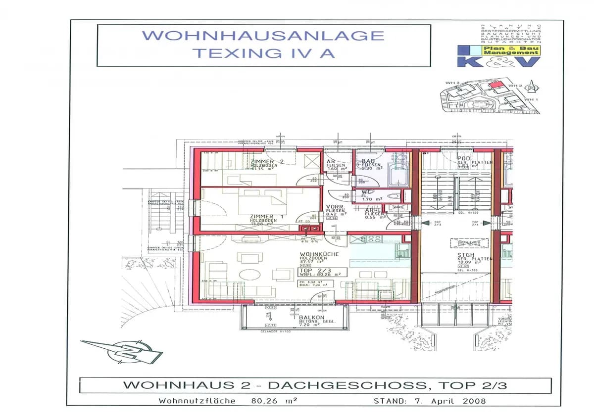 3-Zimmer-Wohnung mieten in Melk – 80,18 m², € 840 – Bild 17 von 17