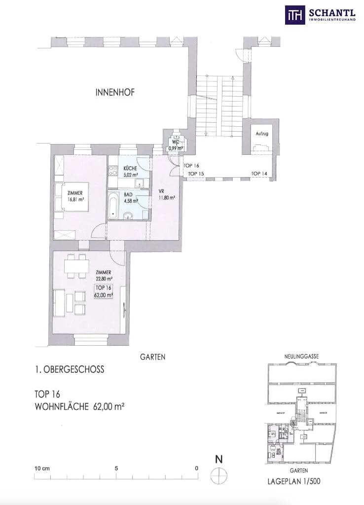 2-Zimmer-Wohnung kaufen in Wien – 62 m², € 499.000 – Bild 32 von 32