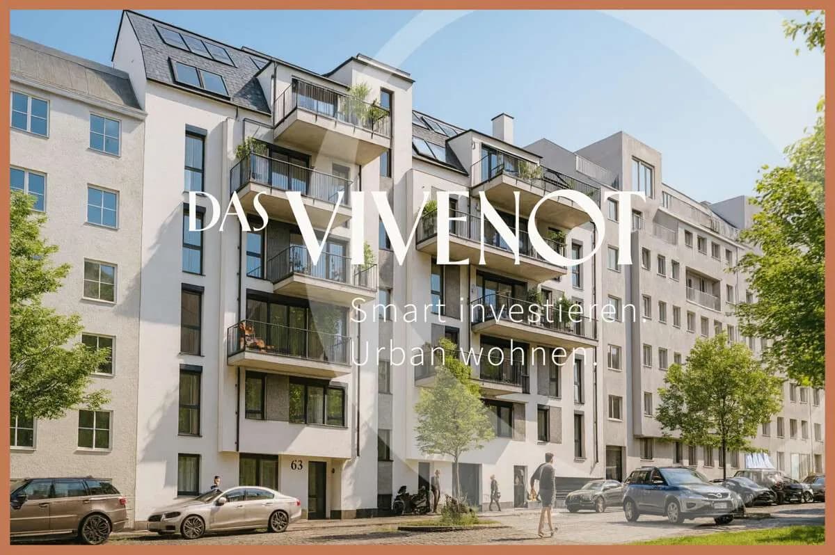 2-Zimmer-Wohnung kaufen in Wien – 51,26 m², € 488.000 – Bild 1 von 11