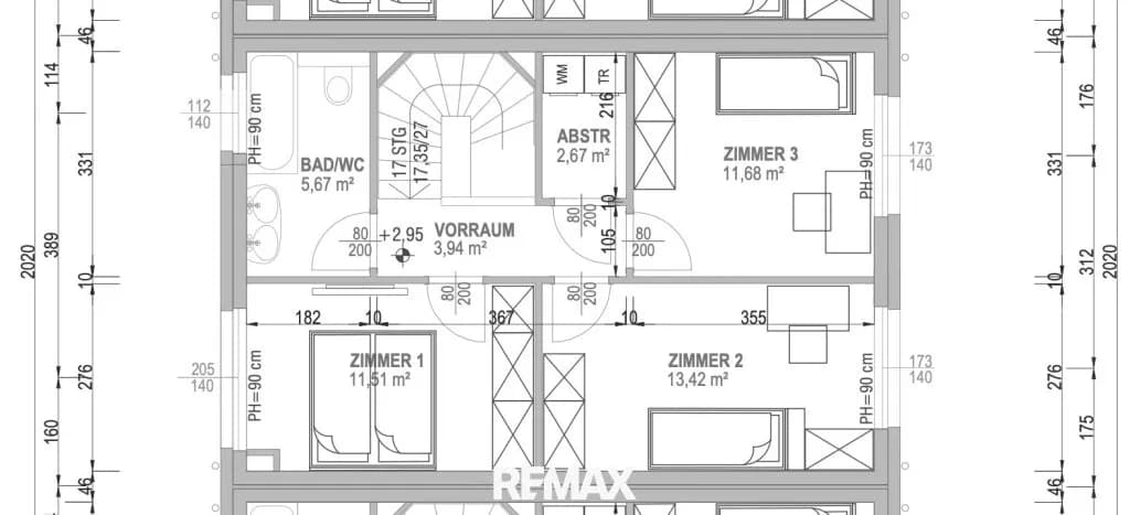 3-Zimmer-Haus kaufen in Baden – 103 m², € 445.000 – Bild 17 von 18