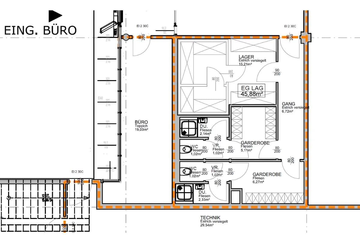 Gewerbeimmobilie mieten in Wien – 388 m², € 14 – Bild 10 von 10