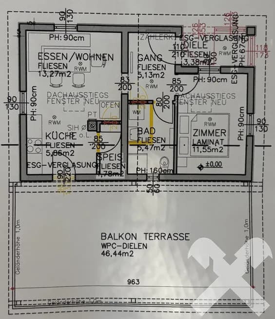2-Zimmer-Haus kaufen in Güssing – 50 m², € 149.000 – Bild 19 von 20