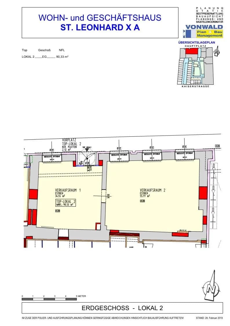2-Zimmer-Gewerbeimmobilie mieten in Melk – 90,33 m², € 1.182 – Bild 10 von 10