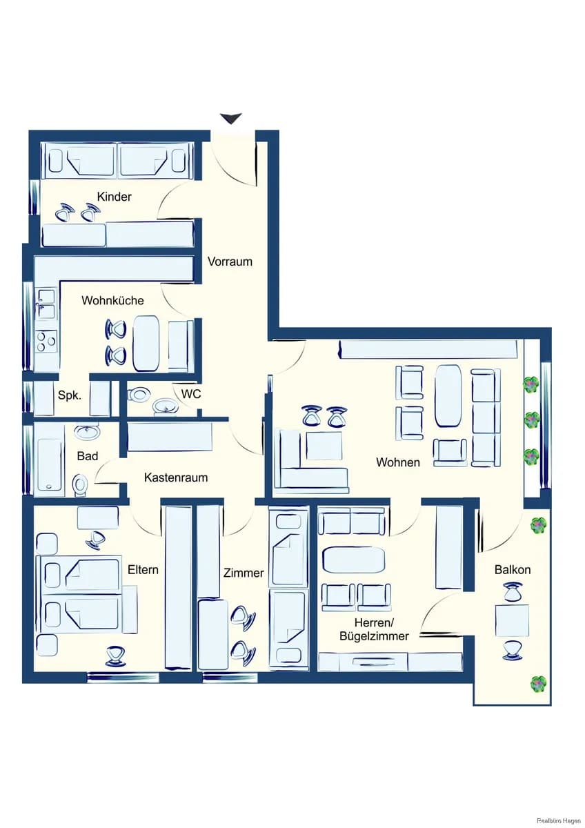 5-Zimmer-Wohnung kaufen in Dornbirn – 116 m², € 360.000 – Bild 9 von 11