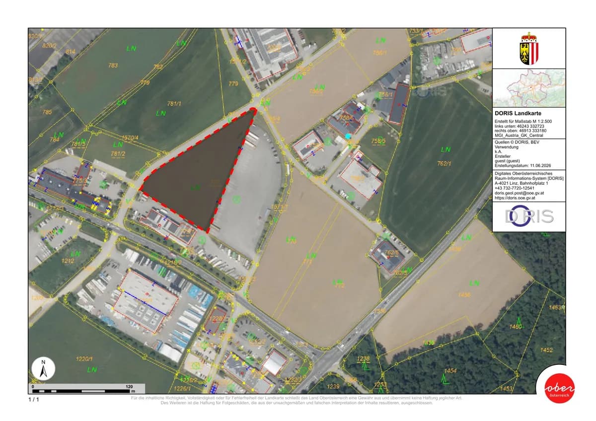 Gewerbeimmobilie kaufen in Wels-Land – 9 133 m², € 1.826.600 – Bild 3 von 3