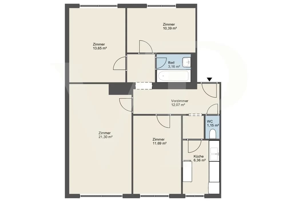 4-Zimmer-Wohnung kaufen in Wien – 80 m², € 395.000 – Bild 23 von 25