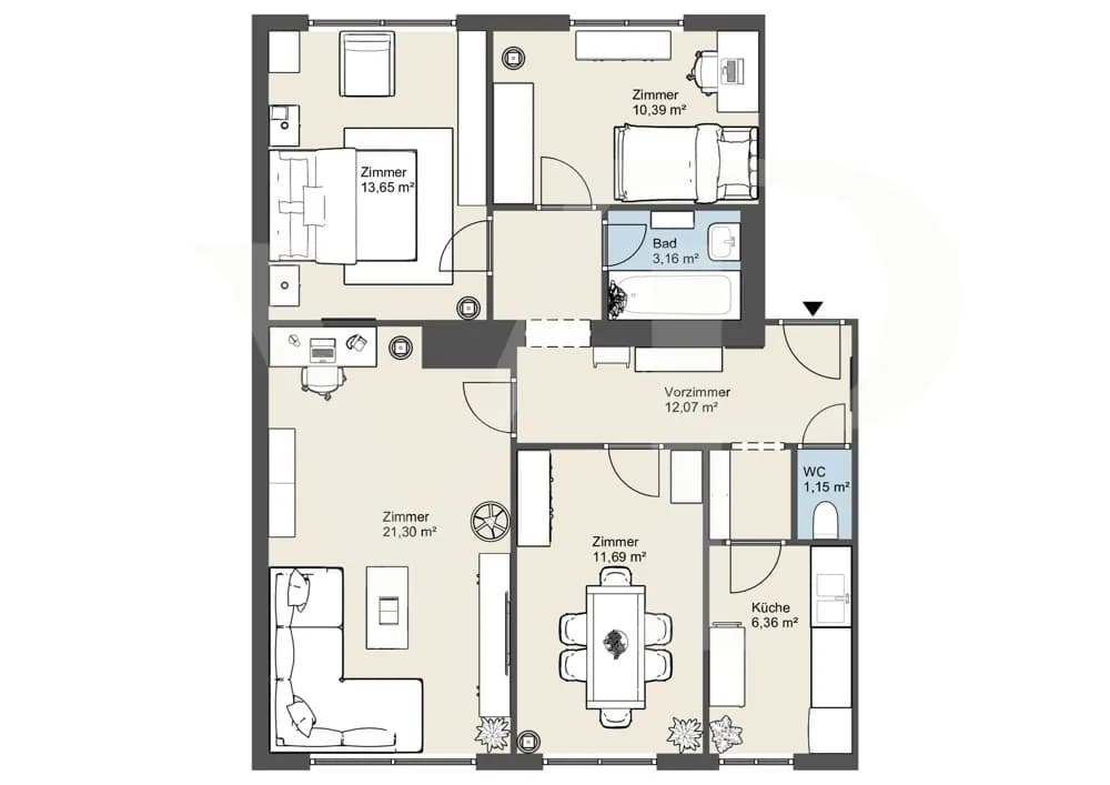 4-Zimmer-Wohnung kaufen in Wien – 80 m², € 395.000 – Bild 24 von 25