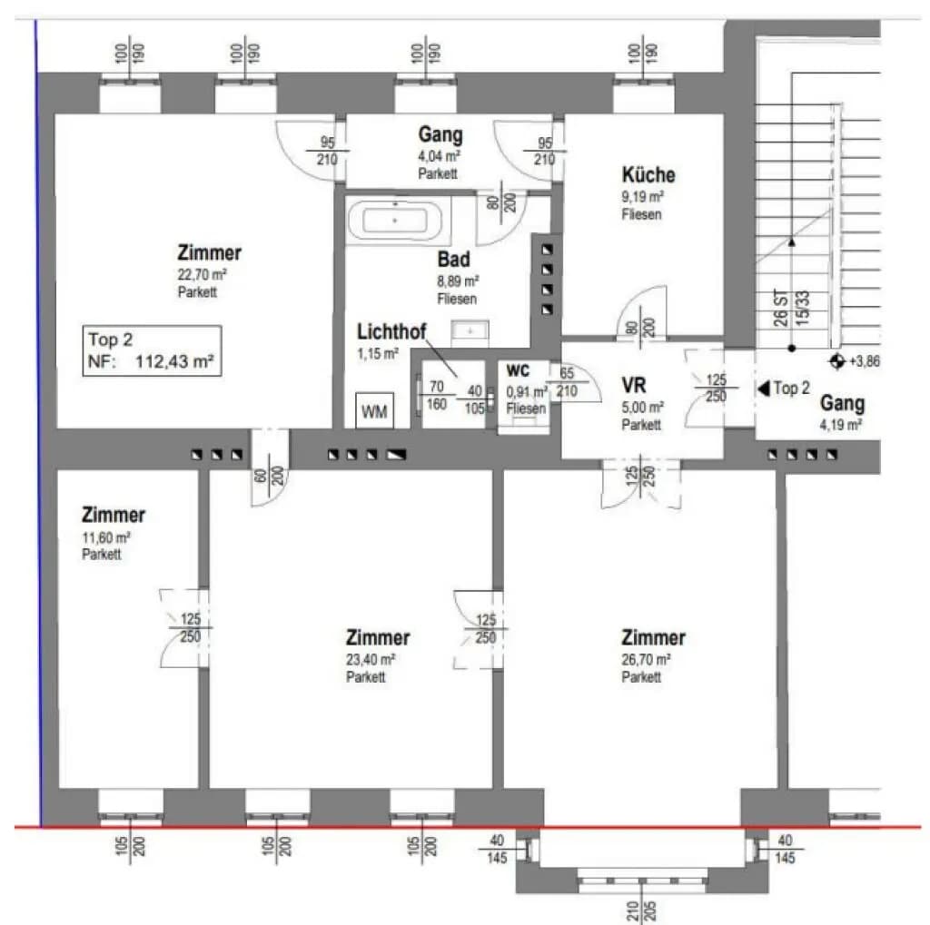 4-Zimmer-Wohnung kaufen in Wien – 112,44 m², € 599.000 – Bild 27 von 27