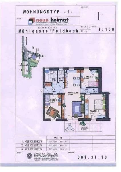 4-Zimmer-Wohnung mieten in Südoststeiermark – 85,8 m², € 953 – Bild 22 von 22