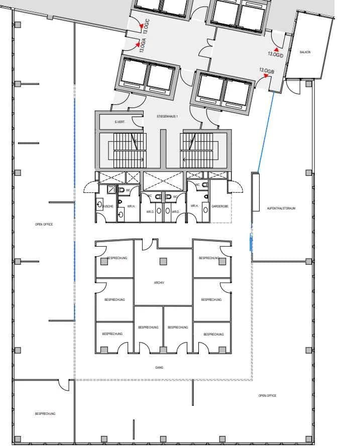 Gewerbeimmobilie mieten in Wien – 1 450 m², € 17 – Bild 15 von 17