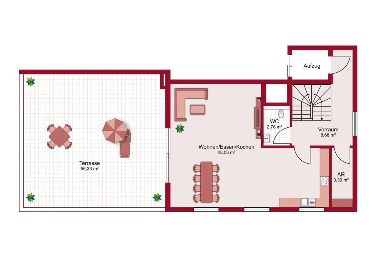 4-Zimmer-Wohnung kaufen in Kufstein – 126 m², € 769.000 – Bild 6 von 6