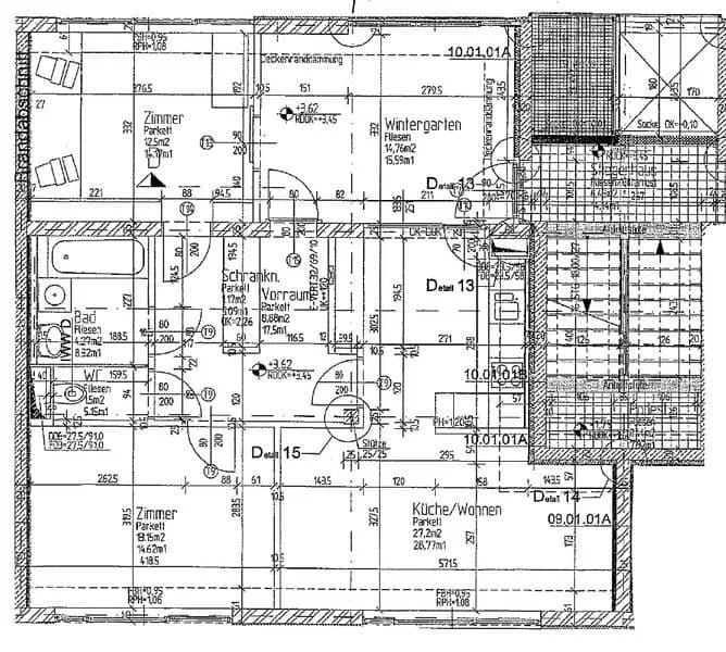 3-Zimmer-Wohnung mieten in Voitsberg – 83,27 m², € 913 – Bild 2 von 2