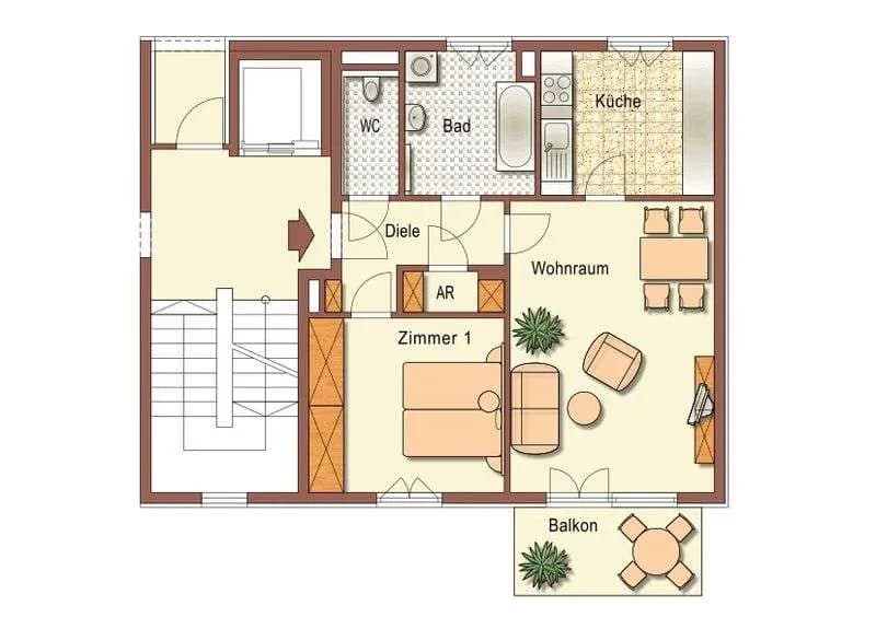 2-Zimmer-Wohnung mieten in Graz – 59,03 m², € 877 – Bild 13 von 13