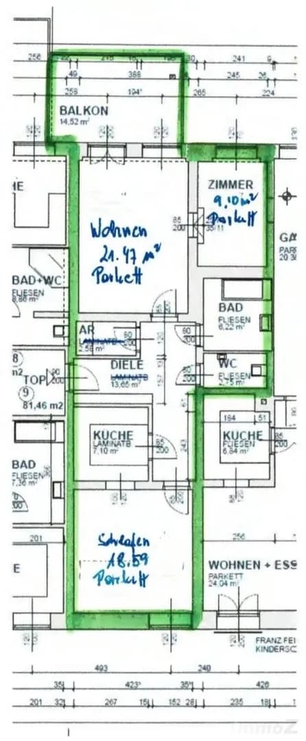 3-Zimmer-Wohnung kaufen in Murtal – 82 m², € 134.000 – Bild 20 von 20