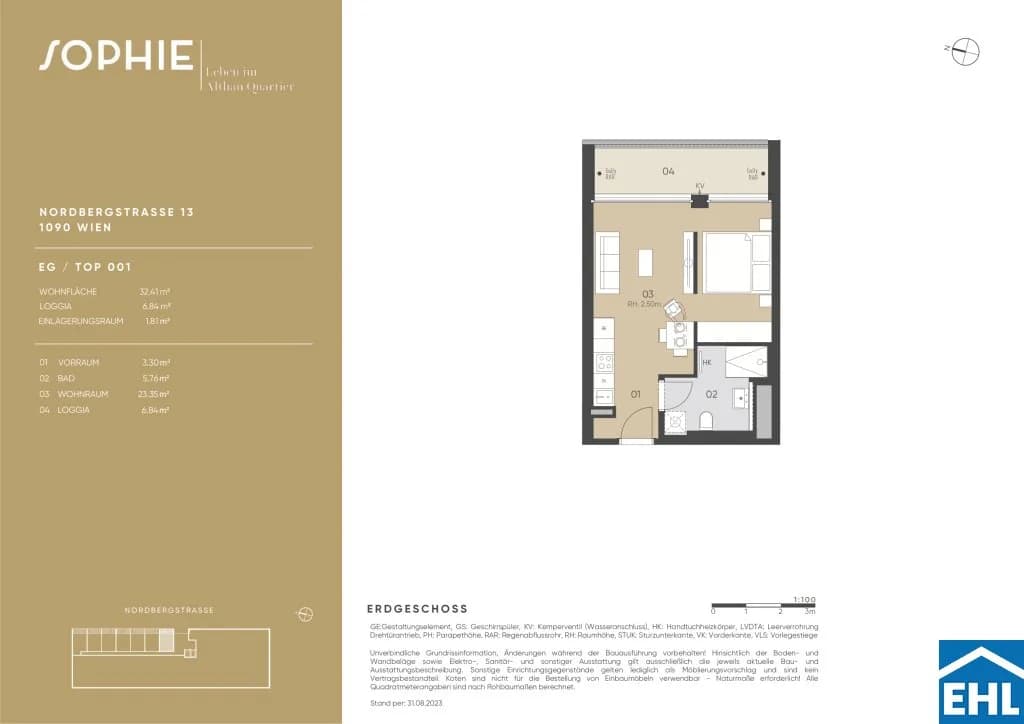 1-Zimmer-Wohnung kaufen in Wien – 32,41 m², € 316.600 – Bild 19 von 19