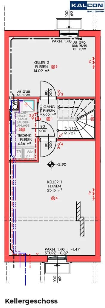 6-Zimmer-Wohnung kaufen in Gänserndorf – 170,87 m², € 499.000 – Bild 34 von 38
