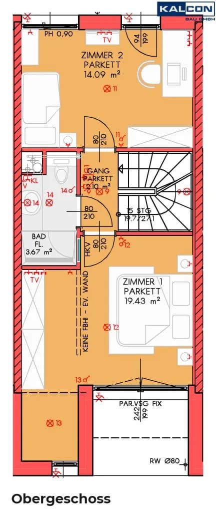 6-Zimmer-Wohnung kaufen in Gänserndorf – 170,87 m², € 499.000 – Bild 36 von 38