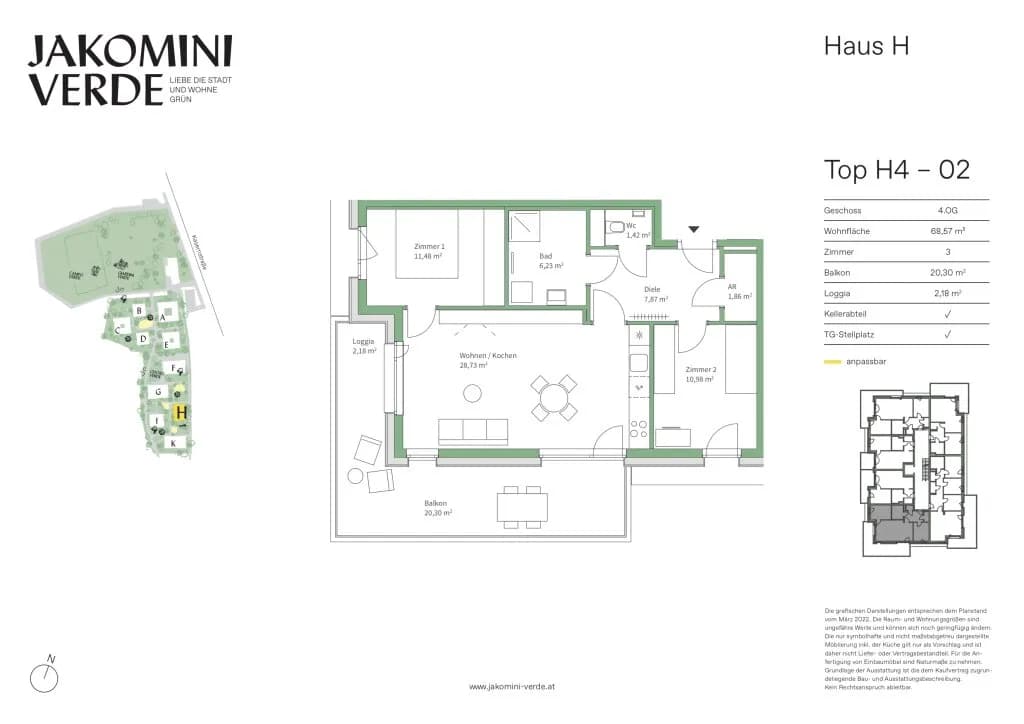 3-Zimmer-Wohnung kaufen in Graz – 68,57 m², € 366.000 – Bild 22 von 22