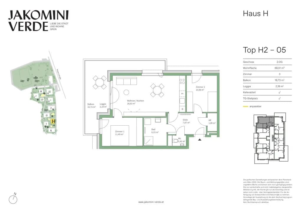 3-Zimmer-Wohnung kaufen in Graz – 68,51 m², € 360.000 – Bild 22 von 22