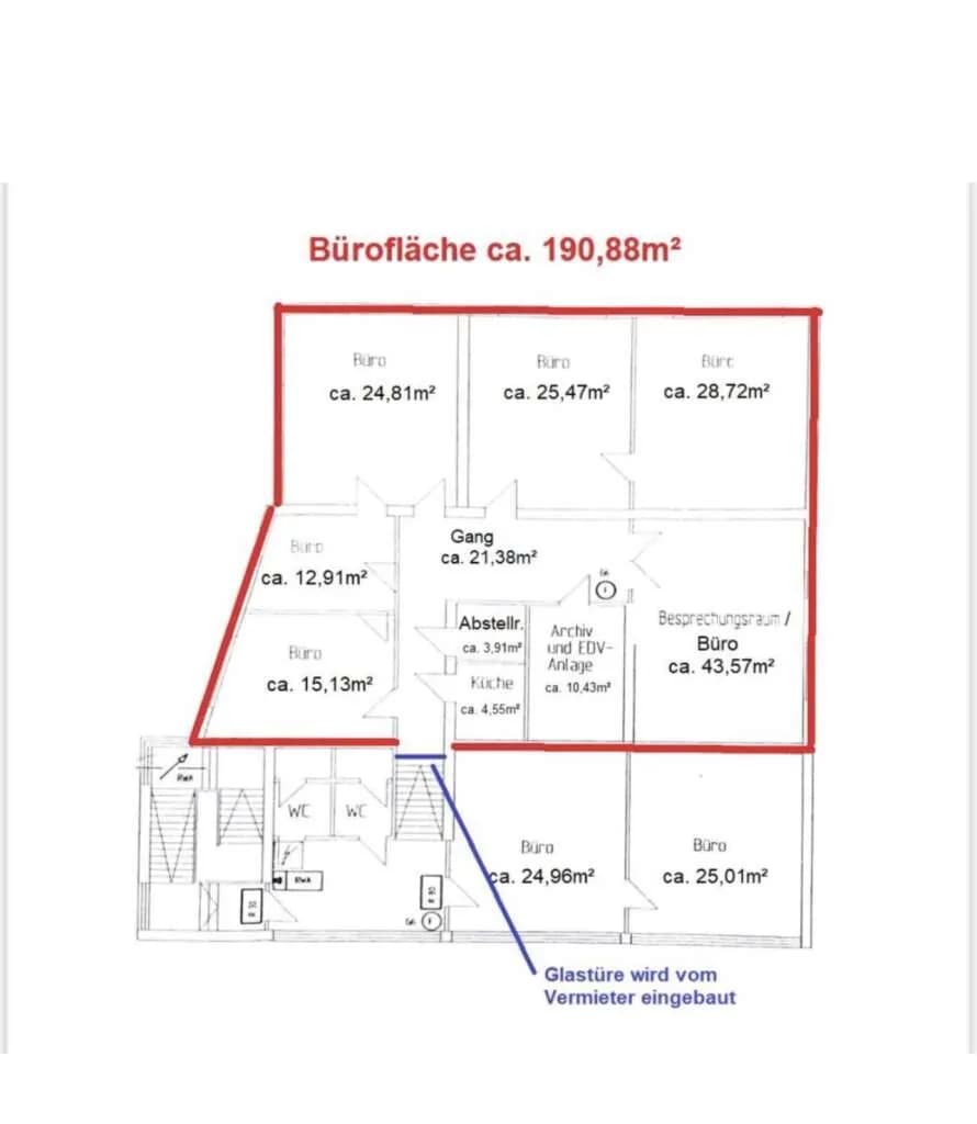 6-Zimmer-Gewerbeimmobilie mieten in Graz-Umgebung – 191 m², € 1.710 – Bild 13 von 13