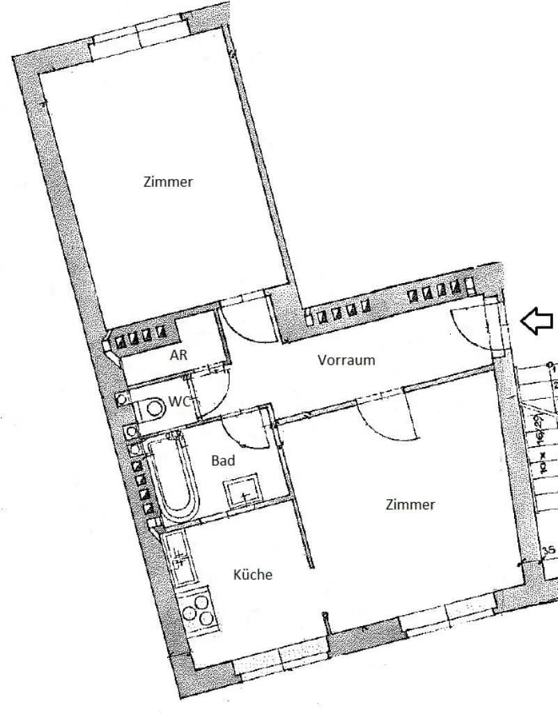 2-Zimmer-Wohnung kaufen in Wien – 55,9 m², € 162.000 – Bild 8 von 8