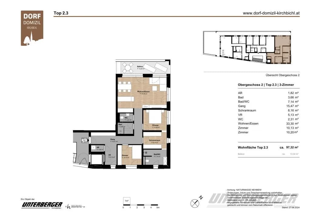 3-Zimmer-Wohnung kaufen in Kufstein – 96,55 m², € 710.000 – Bild 15 von 20