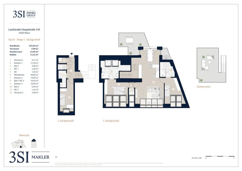 4-Zimmer-Wohnung kaufen in Wien – 103,04 m², € 1.379.000 – Bild 14 von 14