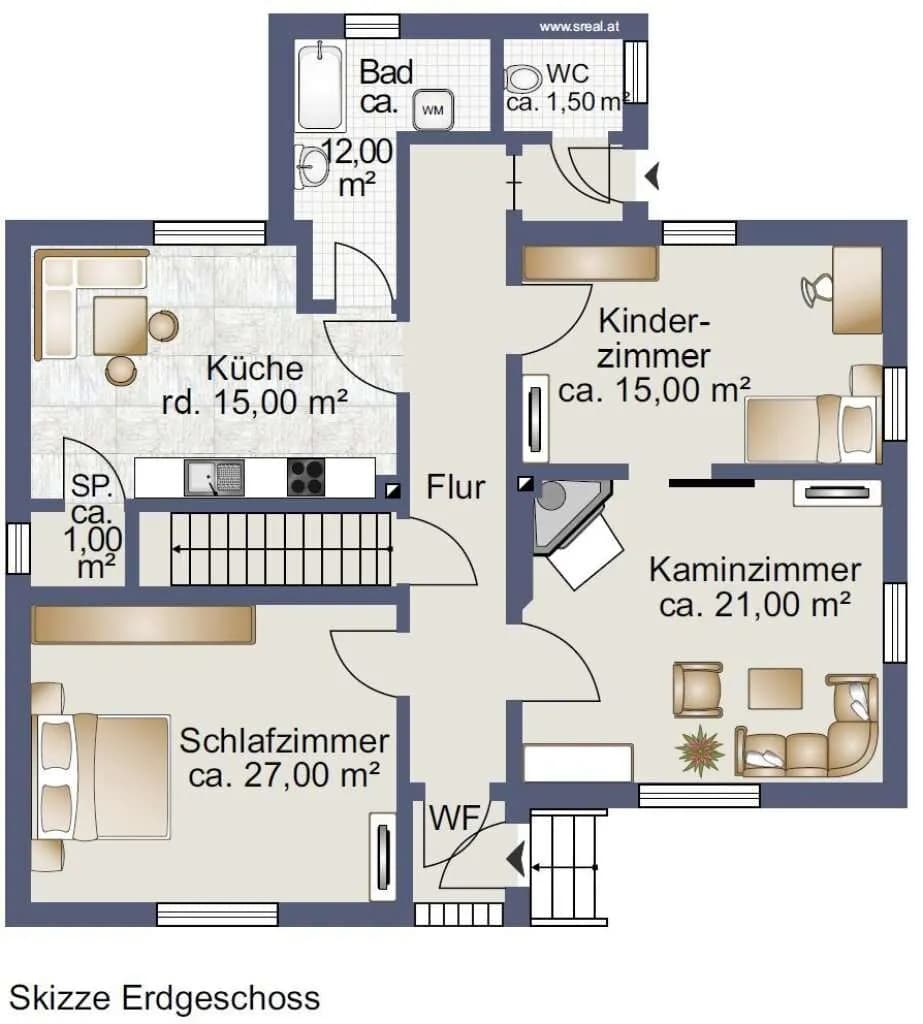 5-Zimmer-Haus kaufen in Melk – 673 m², € 165.000 – Bild 31 von 33