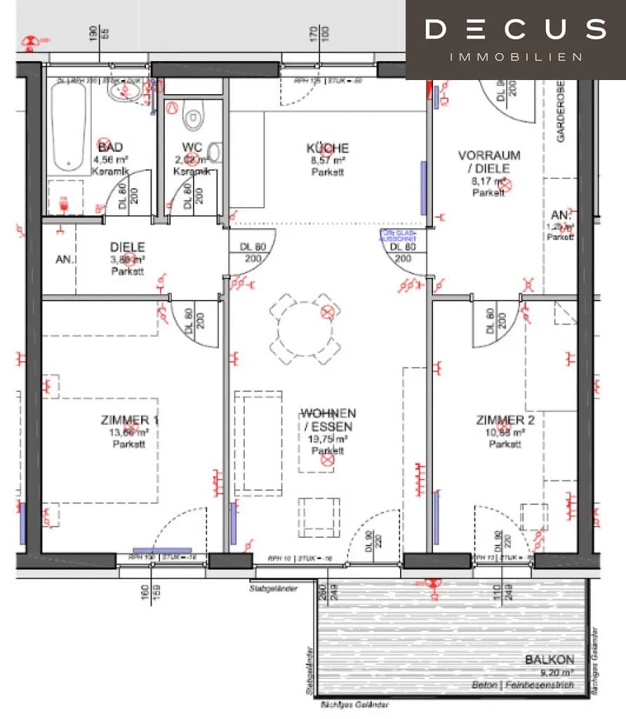 3-Zimmer-Wohnung mieten in Graz – 77 m², € 1.039 – Bild 26 von 26