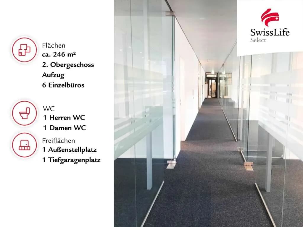 6-Zimmer-Gewerbeimmobilie mieten in Salzburg Stadt – 246 m², € 4.285 – Bild 2 von 9