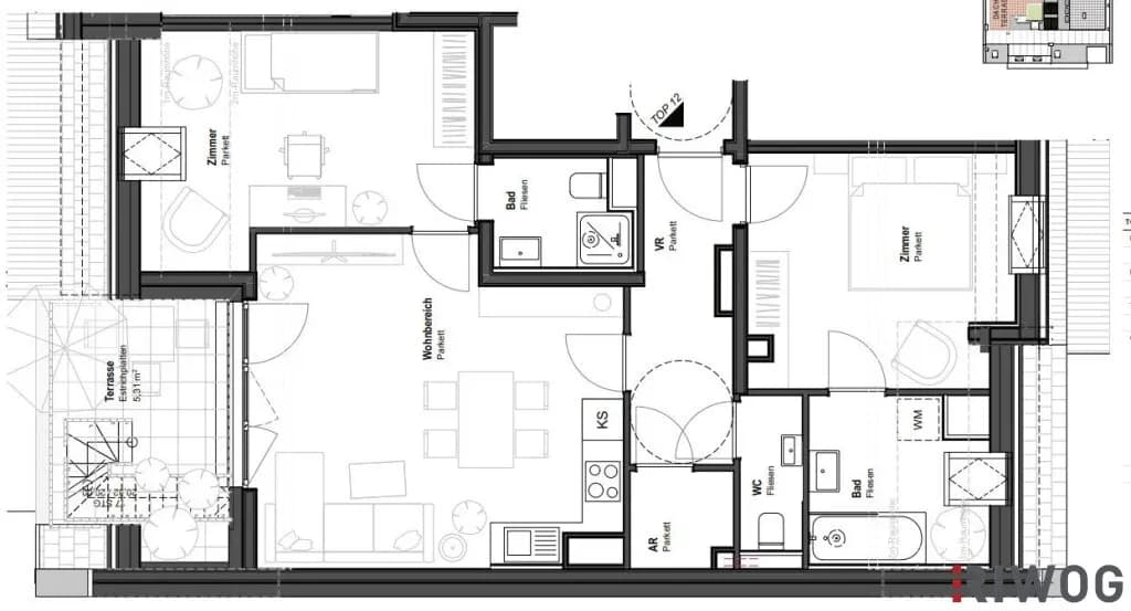 3-Zimmer-Wohnung kaufen in Wien – 78,06 m², € 658.852 – Bild 28 von 29
