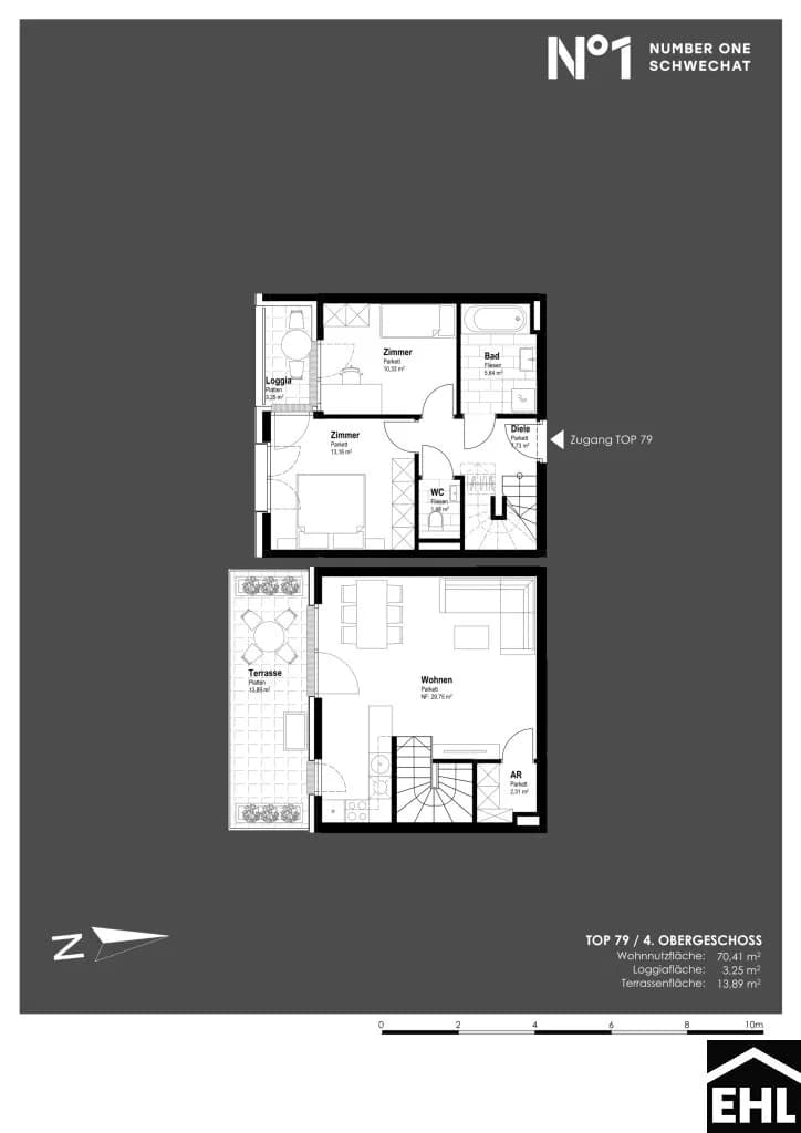 Immobilie kaufen in Bruck an der Leitha – 70,41 m², € 391.000 – Bild 10 von 10