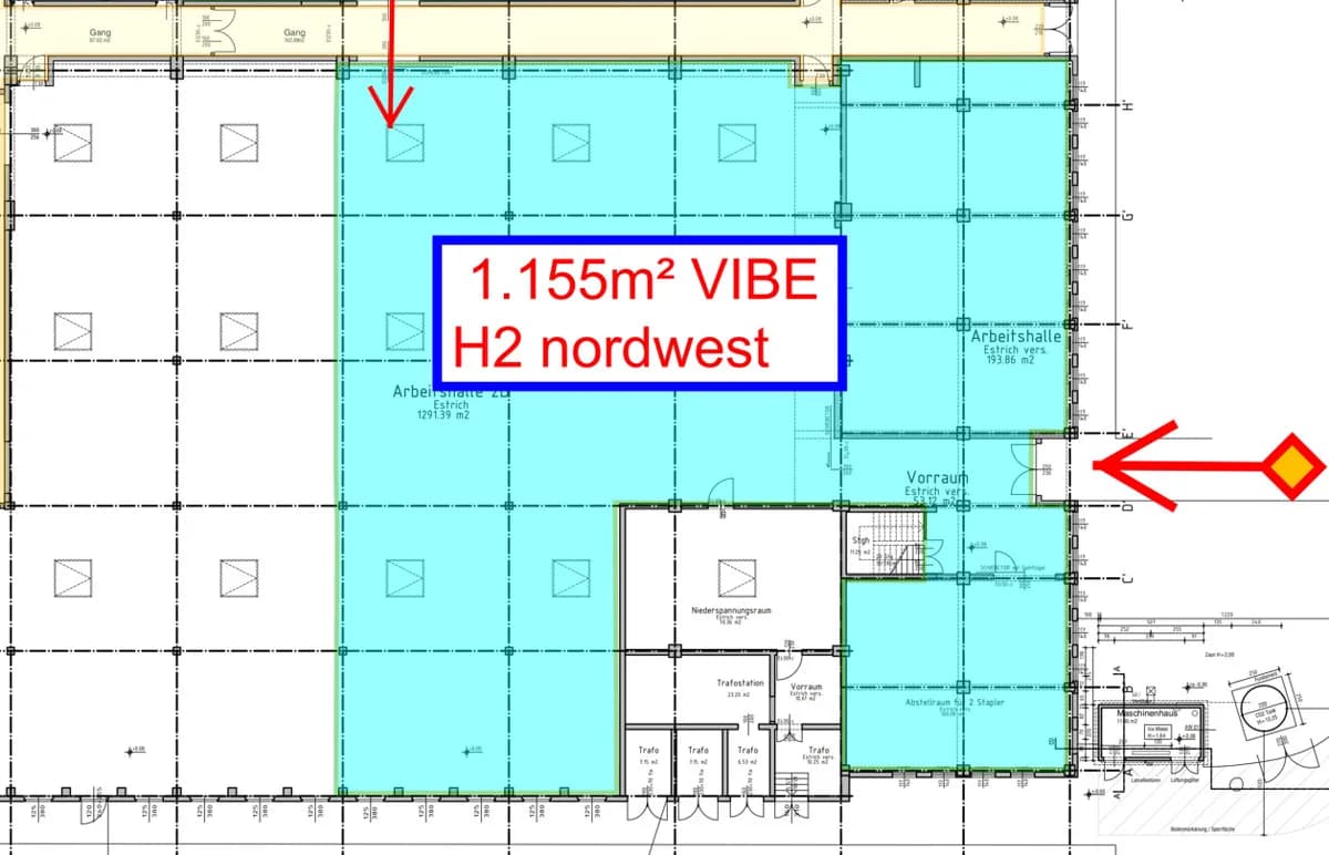 Gewerbeimmobilie mieten in Wien – 1 155 m², € 10.511 – Bild 11 von 11